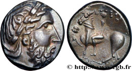DANUBIAN CELTS - IMITATIONS OF THE TETRADRACHMS OF PHILIP II AND HIS SUCCESSORS
Type : Tétradrachme “au cavalier et W” 
Date : c. IIe-Ier siècles AC. ...