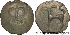HELVETII (Currently Switzerland)
Type : Potin du “type de Zürich” 
Date : c. 100-80 AC. 
Metal : potin 
Diameter : 18  mm
Weight : 4,18  g.
Rarity : R...