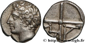MASSALIA - MARSEILLE
Type : Obole MA, tête à gauche 
Date : c. 310-250 AC 
Mint name / Town : Marseille (13) 
Metal : silver 
Diameter : 9  mm
Orienta...