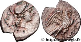 MASSALIA - MARSEILLE
Type : Diobole à l’aigle, B 
Date : c. 150-125 AC. 
Mint name / Town : Marseille (13) 
Metal : silver 
Diameter : 12,5  mm
Orient...