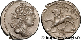 MASSALIA - MARSEILLE
Type : “Drachme légère” ou tétrobole, lion à gauche 
Date : c. 130-121 AC. 
Mint name / Town : Marseille (13) 
Metal : silver 
Di...