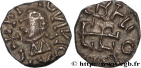 MEROVINGIAN COINS
Type : Denier 
Date : (VIIIe siècle) 
Date : s.m. 
Mint name / Town : Atelier indéterminé 
Metal : silver 
Diameter : 10  mm
Orienta...