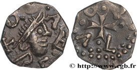 MEROVINGIAN COINS
Type : Denier 
Date : (VIIIe siècle) 
Date : s.m. 
Mint name / Town : Atelier indéterminé 
Metal : silver 
Diameter : 12  mm
Weight ...
