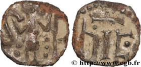 MEROVINGIAN COINS
Type : Denier fourré 
Date : (VIIIe siècle) 
Date : s.m. 
Mint name / Town : Atelier indéterminé 
Metal : silver 
Diameter : 10,5  m...