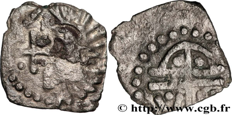 MEROVINGIAN COINS
Type : Denier 
Date : c. 700-750 
Date : s.m. 
Mint name / Tow...