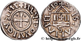 LOUIS THE PIOUS
Type : Denier 
Date : c. 822-840 
Date : n.d. 
Metal : silver 
Diameter : 19,5  mm
Orientation dies : 11  h.
Weight : 1,52  g.
Rarity ...