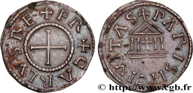 CHARLES II LE CHAUVE / THE BALD
Type : Denier 
Date : c. 840-864 
Date : n.d. 
Mint name / Town : Paris 
Metal : silver 
Diameter : 20  mm
Orientation...