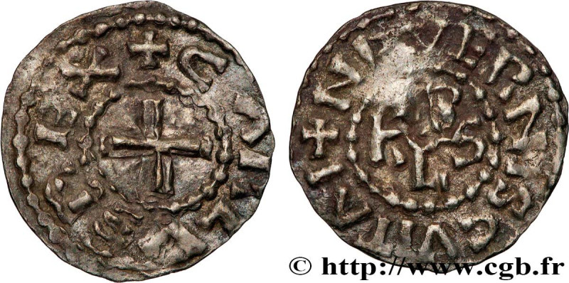 CHARLES THE BALD AND COINAGE IN HIS NAME
Type : Obole 
Date : c. 900 
Date : n.d...