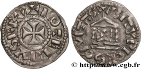 LOTHAIR
Type : Denier 
Date : c. 960-980 
Date : n.d. 
Mint name / Town : Bourges 
Metal : silver 
Diameter : 20  mm
Orientation dies : 5  h.
Weight :...