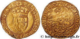 CHARLES VI LE FOU ou LE BIEN AIMÉ / THE BELOVED or THE MAD
Type : Écu d'or à la couronne 
Date : 11/03/1385 
Date : n.d. 
Metal : gold 
Millesimal fin...