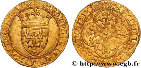 CHARLES VI LE FOU ou LE BIEN AIMÉ / THE BELOVED or THE MAD
Type : Écu d'or à la couronne 
Date : 11/09/1389 
Date : n.d. 
Mint name / Town : Saint-Lô ...