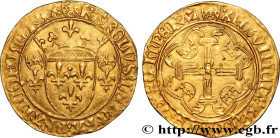 CHARLES VII LE BIEN SERVI / THE WELL-SERVED
Type : Écu d'or à la couronne ou écu neuf 
Date : 18/05/1450 et 16/06/1455 
Date : n.d. 
Mint name / Town ...