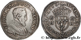 HENRY II
Type : Teston à la tête nue, 1er type 
Date : 1556 
Mint name / Town : Bayonne 
Metal : silver 
Millesimal fineness : 898  ‰
Diameter : 30,5 ...