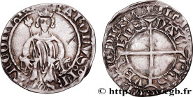 DAUPHINE - DAUPHINS OF VIENNOIS - CHARLES V
Type : Carlin 
Date : n.d. 
Metal : silver 
Diameter : 23,5  mm
Orientation dies : 9  h.
Weight : 1,69  g....