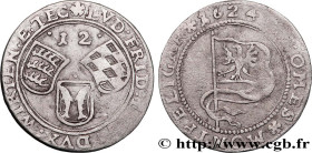 MONTBÉLIARD - COUNTY OF MONTBÉLIARD - LOUIS-FREDERICK
Type : Douze kreutzer 
Date : 1624 
Mint name / Town : Montbéliard 
Metal : billon 
Diameter : 2...