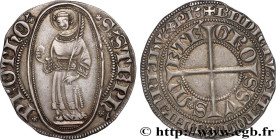 LORRAINE - CITY OF METZ 
Type : Gros 
Date : c. 1384 
Date : n.d. 
Mint name / Town : Metz 
Metal : silver 
Diameter : 26  mm
Orientation dies : 1  h....