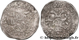 MURBACH AND LURE - ANDREW OF AUSTRIA, administrator
Type : 3 kreuzers 
Date : n.d. 
Mint name / Town : Guebwiller 
Metal : silver 
Diameter : 21,5  mm...