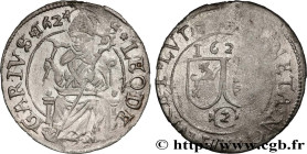 MURBACH AND LURE - LEOPOLD OF AUSTRIA (ADMINISTRATOR)
Type : Deux batz 
Date : 1624 
Mint name / Town : Guebwiller 
Metal : billon 
Diameter : 25,5  m...