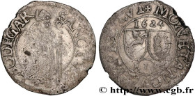 MURBACH AND LURE - LEOPOLD OF AUSTRIA (ADMINISTRATOR)
Type : Batz 
Date : 1624 
Mint name / Town : Guebwiller 
Metal : billon 
Diameter : 22,5  mm
Ori...