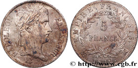 PREMIER EMPIRE / FIRST FRENCH EMPIRE
Type : 5 francs Napoléon Empereur, Empire français 
Date : 1812 
Mint name / Town : Marseille 
Quantity minted : ...