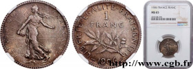 III REPUBLIC
Type : 1 franc Semeuse 
Date : 1906 
Mint name / Town : Paris 
Quantity minted : 1908100 
Metal : silver 
Millesimal fineness : 835  ‰
Di...