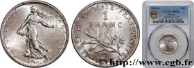 III REPUBLIC
Type : 1 franc Semeuse 
Date : 1914 
Mint name / Town : Castelsarrasin 
Quantity minted : 43421 
Metal : silver 
Millesimal fineness : 83...