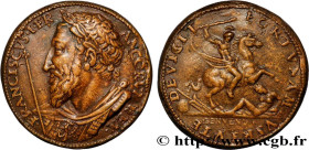 FRANCIS I
Type : Fonte, François Ier par Benvenuto Cellini 
Date : (1537) 
Metal : bronze 
Diameter : 40,5  mm
Engraver : CELLINI Benvenuto 
Weight : ...
