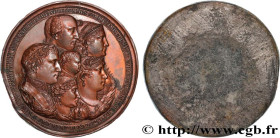 PREMIER EMPIRE / FIRST FRENCH EMPIRE
Type : Médaille uniface, Naissance du roi de Rome 
Date : (1811) 
Metal : copper plated lead 
Diameter : 65,5  mm...