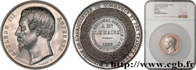 SECOND EMPIRE
Type : Médaille, Concours régional agricole 
Date : 1856 
Metal : silver 
Diameter : 50,5  mm
Engraver : BARRE Albert Désiré (1818-1878)...