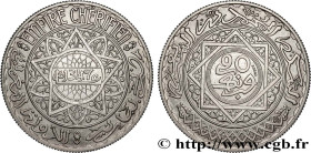 MOROCCO - FRENCH PROTECTORATE
Type : Essai 20 Francs AH 1347 
Date : 1928 
Mint name / Town : Paris 
Quantity minted : - 
Metal : silver 
Millesimal f...