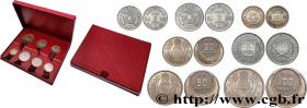 MOROCCO AND TUNISIA
Type : Coffret de sept essais an 1370 
Date : 1950-1951 
Mint name / Town : Paris 
Orientation dies : 6  h.
Commentary : Ce coffre...