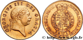 ENGLAND - GEORGE III
Type : Guinée, 6e buste ou “Military guinea” 
Date : 1813 
Mint name / Town : Londres 
Quantity minted : - 
Metal : gold 
Millesi...