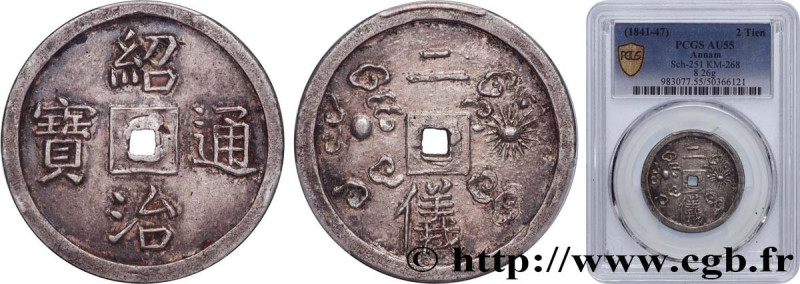 ANNAM - THIEU TRI
Type : 2 Tien 
Date : (1841-1847) 
Date : n.d. 
Quantity minte...