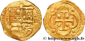 SPAIN - KINGDOM OF SPAIN - PHILIP II
Type : 2 Escudos 
Date : (1590-1597) 
Date : n.d. 
Mint name / Town : Tolède 
Metal : gold 
Diameter : 24  mm
Ori...
