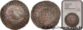 ITALY - DUCHY OF MILAN - PHILIP II OF SPAIN
Type : Scudo  
Date : 1588 
Mint name / Town : Milan 
Quantity minted : - 
Metal : silver 
Diameter : 39  ...