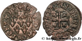 PROVENCE - COUNTY OF PROVENCE - JOANNA OF NAPLES
Type : Denier 
Date : (1362-1382) 
Date : n.d. 
Mint name / Town : Naples 
Metal : billon 
Diameter :...