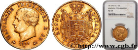 ITALY - KINGDOM OF ITALY - NAPOLEON I
Type : 40 Lire 
Date : 1814 
Mint name / Town : Milan 
Quantity minted : 264018 
Metal : gold 
Millesimal finene...
