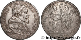 ITALY - PAPAL STATES - CLEMENT X (Emilio Altieri)
Type : Piastre, an II 
Date : 1671 
Mint name / Town : Rome 
Quantity minted : - 
Metal : silver 
Di...