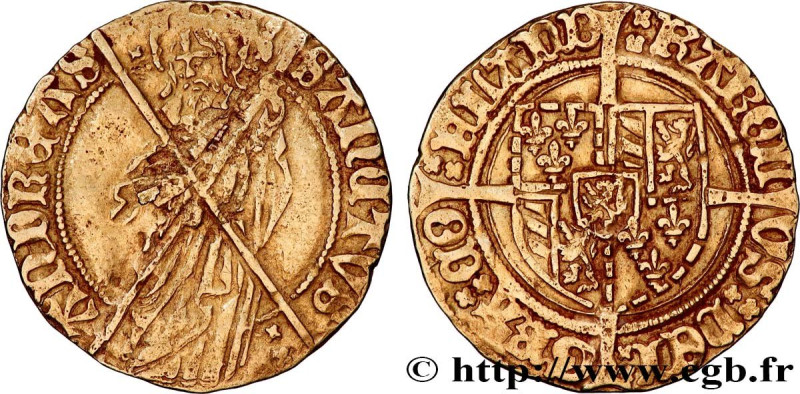 FLANDERS - COUNTY OF FLANDERS - CHARLES THE BOLD
Type : Florin d'or de Bourgogne...