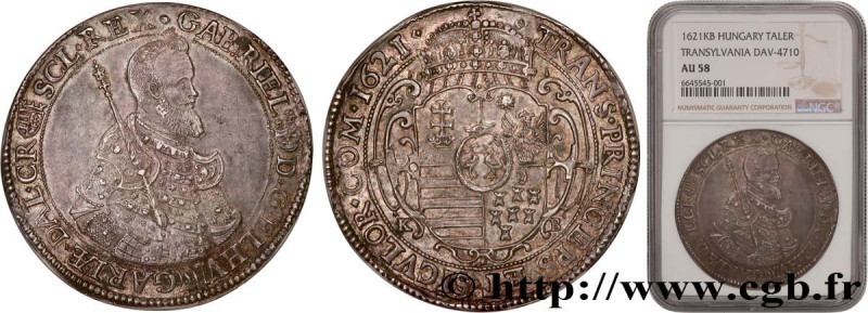 ROMANIA - TRANSYLVANIA - GABRIEL BETHLEN
Type : Thaler 
Date : 1621 
Mint name /...