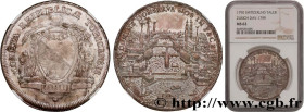 SWITZERLAND - CANTON OF ZÜRICH
Type : Thaler 
Date : 1790 
Quantity minted : - 
Metal : silver 
Diameter : 39  mm
Orientation dies : 12  h.
Weight : 2...