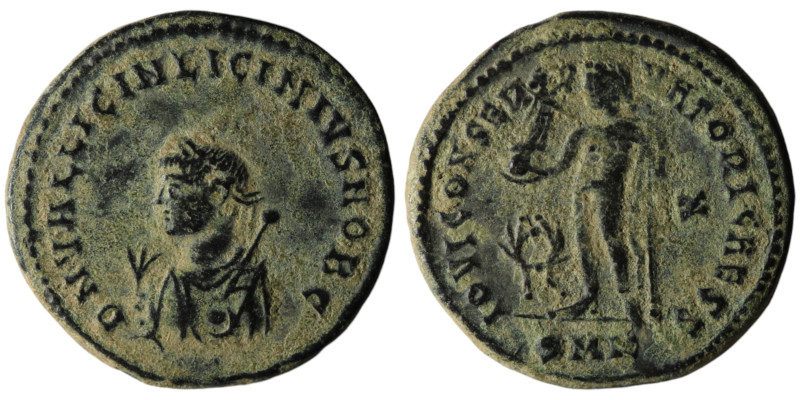 Licinius II, as Caesar (AD 321-324). Nicomedia
AE Follis (22mm, 4,86g)