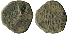 CRUSADERS. Principality of Antioch. Tancred, regent (AD 1101-1112)
AE Follis (21mm, 3,97g)