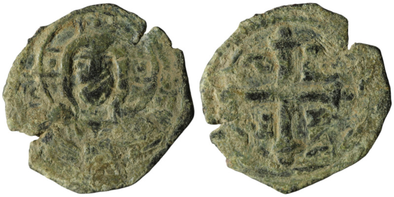 CRUSADERS. Principality of Antioch. Tancred, regent (AD 1101-1112)
AE Follis (21...