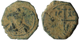 CRUSADERS. Principality of Antioch. Tancred, regent (AD 1101-1112)
AE Follis (22mm, 3,04g)