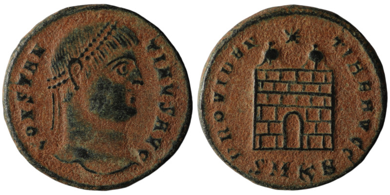 Constantine I 'the Great' (AD 307/10-337). Kyzikos
AE Follis (21mm, 2,67g)