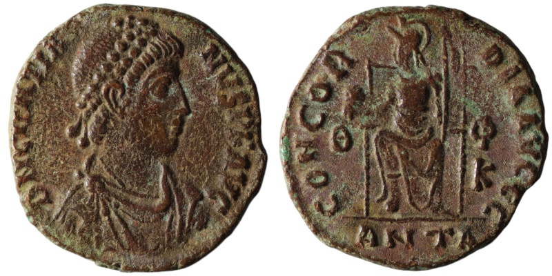 Valentinian II (AD 375-392). Antioch
AE Follis (21mm, 9,63g)