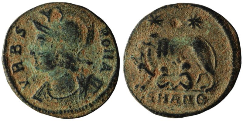 Commemorative Series (AD 330-354). Antioch
AE Bronze (13mm, 0,76g)