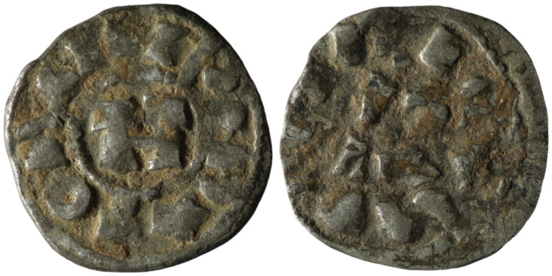 ITALY. Lucca. Heinrich III-V (1039-1125AD).
AR Denier (16mm, 0,92g)