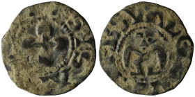 FRANCE. Valence. Anonymous Bishops (AD 1157-1276)
AR Denier (17mm, 0,90g)